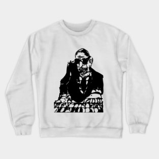 'What I Say' - Ray Charles doodle Crewneck Sweatshirt